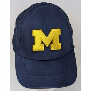 Nike University Of‎ Michigan Dri-Fit Legacy 91 Fitted S/M Baseball Hat Cap VTG